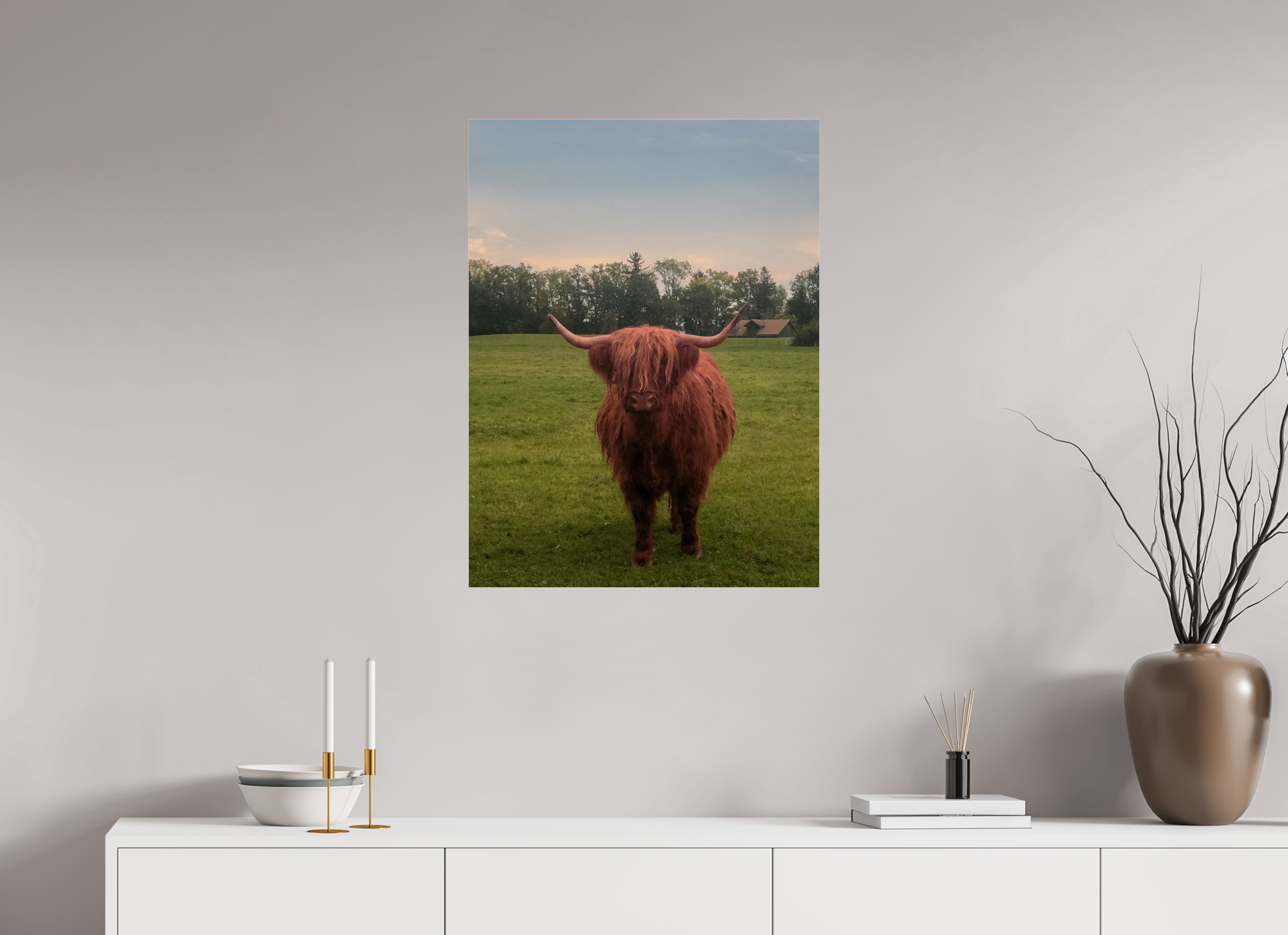 60 x 80 cm, Photo Print Under Acrylic Glass Still Gaze
